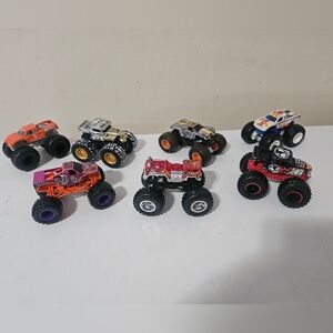 Hot Wheels Monster Truck Toy Set Of 7